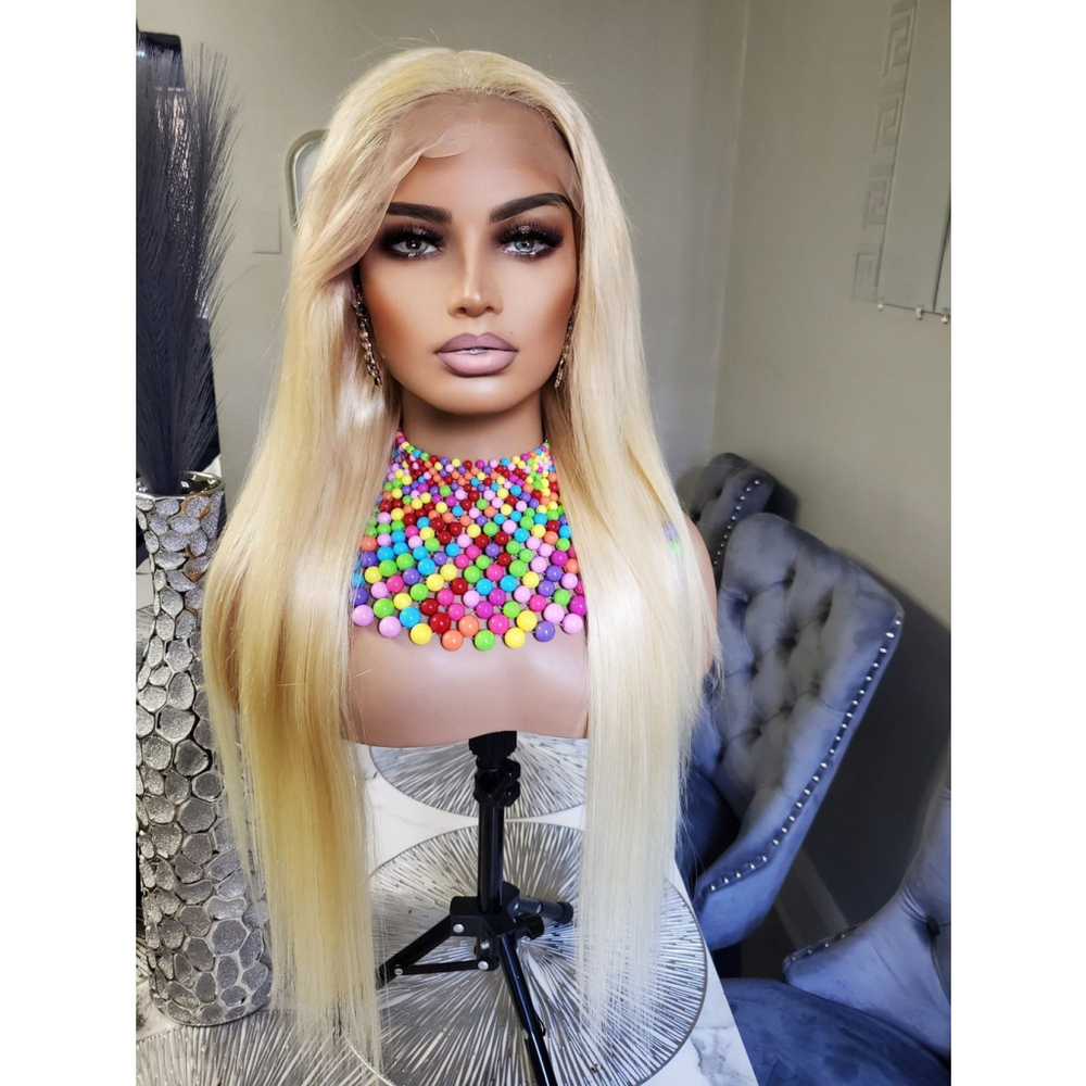613 human hair lace frontal wig 30 inch